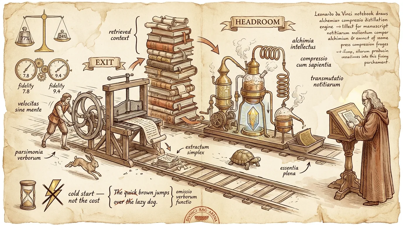We Tested Headroom Against Our EXIT RAG Compressor