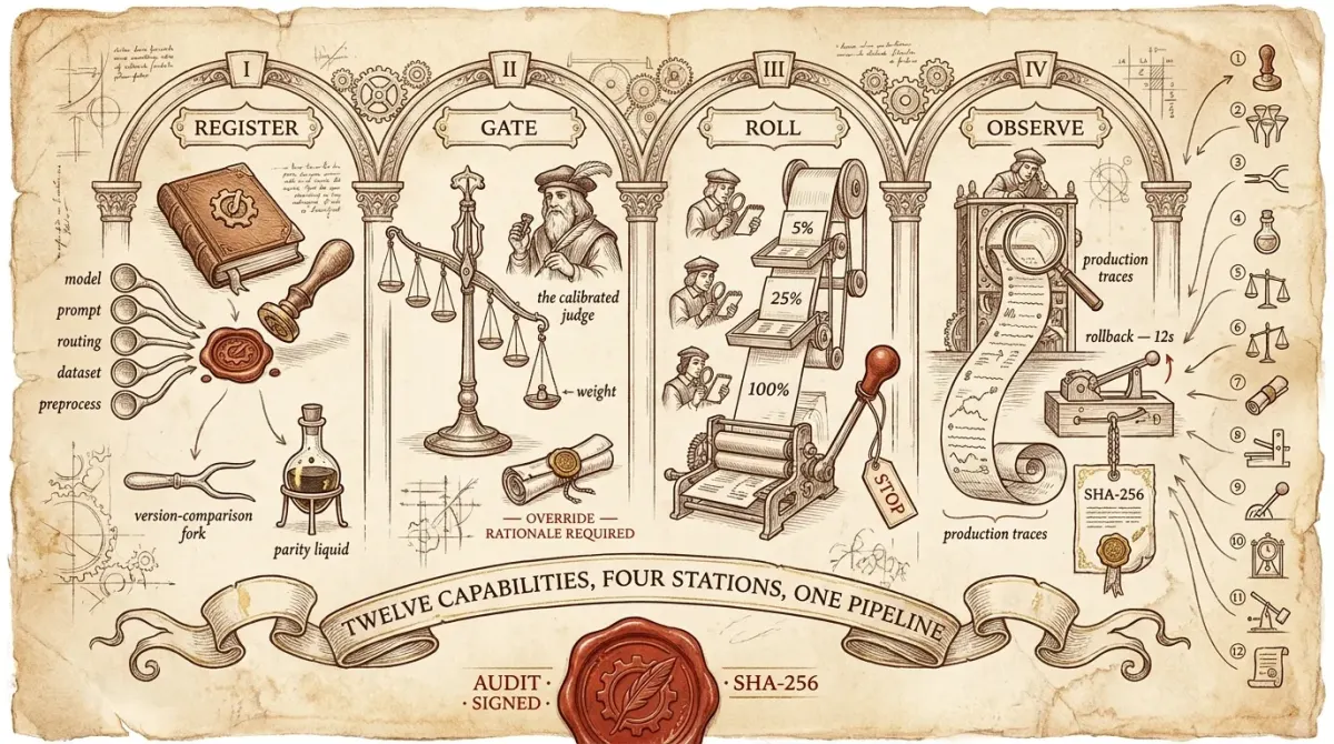 The 12 QA + Release Capabilities Every Custom-LLM Platform Ships